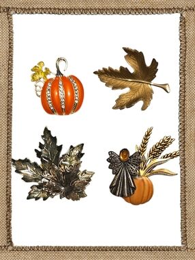 Autumn Brooch Bundle